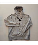 AMERICAN EAGLE OUTFITTERS - Men&#39;s Small Hoodie - Cotton Blend -Light Gra... - $373.89 MXN