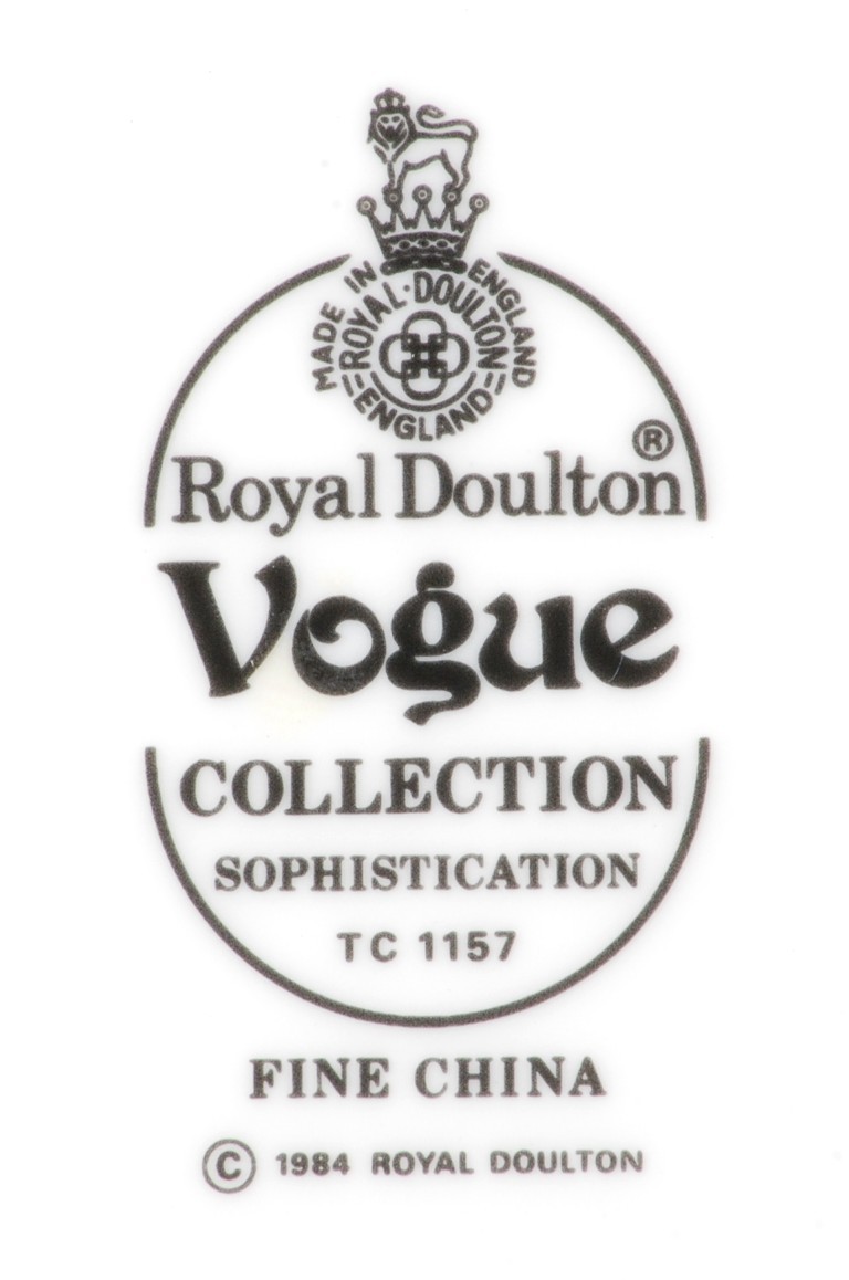 Royal Doulton Sophistication Bread Plate TC1157 Fine China Item image 3