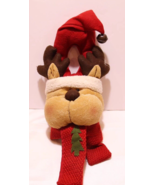 Reindeer Door Knob Wall Hanger Plush Dan Dee Bell Christmas Collectibles... - £11.68 GBP