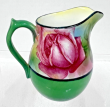 Shades of Pink Royal Bayreuth Bavaria Roses  Tiny Pitcher Jug 2 3/4 inch - $29.21