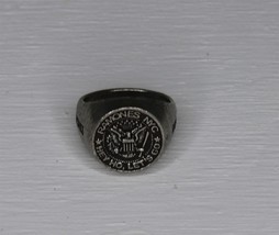 Ramones Ring Size 10.5 Hey Ho Let's Go Vintage 2005 Alchemy Poker English Pewter - $46.27