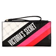 Victoria&#39;s Secret Powered Slim Wristlet Multicolor NWOT - £22.70 GBP