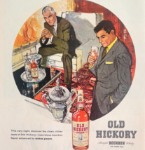 1956 Old Hickory Bourbon Whiskey Advertisement Vintage Liquor Distillery... - $19.99