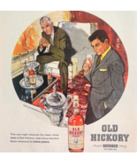 1956 Old Hickory Bourbon Whiskey Advertisement Vintage Liquor Distillery... - $28.01 CAD