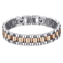 99.999% Pure Germanium Bracelet for Women Korea Popular Stainless Steel Health M - £43.02 GBP