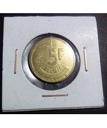 Belgian franc 1986 5 F coin Free Shipping No 4 - £2.37 GBP