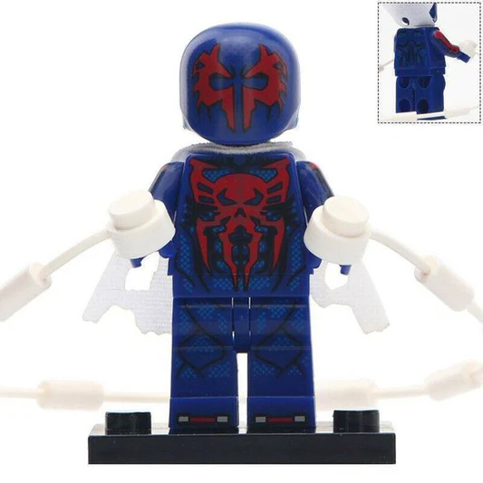 Spider-Man 2099 Custom Marvel Superhero Minifigure - $8.46 CAD