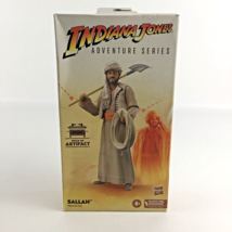 Indiana Jones Adventure Series Sallah Action Figure Artifact Hasbro 2023... - $24.70