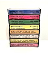 Lot of 8 Radio Broadcasts Cassettes Amos &#39;N Andy American Folk Humor 89 ... - $265.42 MXN