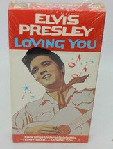 Elvis Presley Loving You Movie 1985 Dated Vintage VHS tape New Sealed - £11.00 GBP