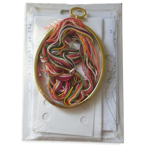Janlynn Embroidery Kit NEW Apple Fruit Cottagecore Designs For The Needle Sealed - $12.85