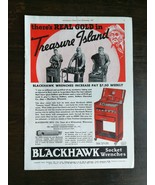 Vintage 1937 Blackhawk Socket Wrenches Full Page Original Ad A2 - £5.22 GBP