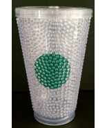 Starbucks 16 oz Textured Hobnail Clear Cold Cup Acrylic Tumbler No Straw - $14.20 CAD