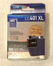 For Brother Printer LC401XL High-Yield 600 Black Ink Cartridge New Sealed - $14.84