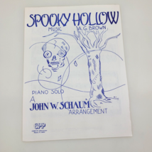 Spooky Hollow A.G. Brown Piano Solo John W. Schaum Arrangement Sheet Music - £7.62 GBP