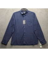 Van Heusen Dress Shirt Mens Large Multi Floral Slim Fit Long Sleeve Butt... - $29.52