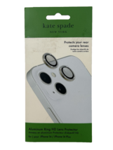 Kate Spade Aluminum Ring Camera Lens Protector for iPhone 14 &amp; iPhone 14... - $9.74