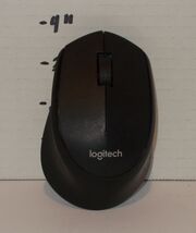 Logitech M275 Black Wireless Mouse WITHOUT Unifying Receiver Tested Works - $9.85