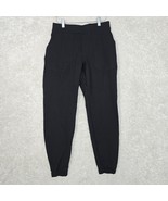 Spanx Pants Womens Medium Black The Perfect Pant Ankle Joggers Stretch - $37.57