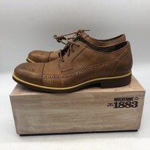 Wolverine Wallace Cap Toe Oxford Light Brown Size 8 M - £35.61 GBP