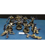 Warhammer Converted Possessed Chaos Space Marines Iron Warriors Painted nice x 8 - £17.17 GBP