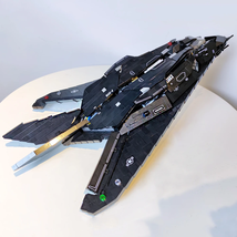 F-117A Attack Aircraft Nighthawk Plane Brick Building Blocks Model Toy 1375Pcs - £72.79 GBP