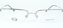 Romeo Gigli Genium {RG30202} BROWN-GOLD Eyeglasses RG302 52-18-135mm Italy - £89.65 GBP