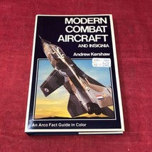 Modern Combat Aircraft and Insignia - Planes Military Jets Arco Fact Guide Book - $21.29