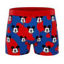 Crazy Boxers Disney Mickey Mouse Faces Boxer Briefs in Present Box Multi-Color - £13.56 GBP