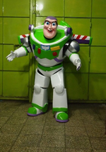Buzz Lightyear Robot Toy Mascot Costume Party Character Birthday Halloween Event - £396.23 GBP
