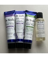 Lot Of 4 Dr Teal’s Travel Size Hand Soap ,Body Lotion, Body Oil Lavender... - $24.51 CAD