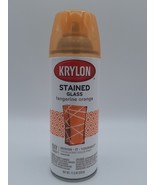Krylon Stained Glass Aerosol Spray Paint 11.5 Oz Tangerine Orange Discon... - $867.74 MXN