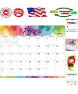 Vibrant Magnetic 18- Calendar 2025-2026 - Decorative Monthly Organizer - $350.61 MXN