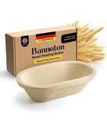 ABIOTO 11” Oval Wood Pulp Bread Proofing Basket, Made in Germany - $647.14 MXN