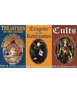 Treasures Tragedy Cults Trilogy 3 Books Free Shipping - $42.00