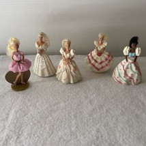Vintage 90s Barbie Doll McDonald&#39;s Happy Meal Toy Lot  Of 5 - £10.22 GBP