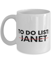 Funny To Do List Janet Name Sarcasm Sarcastic Saying Dad  - £11.98 GBP