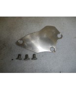 LEFT ENGINE COVER OIL GUIDE METAL PLATE 1975 1976 SUZUKI RE5 500 WANKEL ... - $114.92 MXN