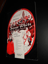 Walt Disney&#39;s Snow White and The Seven Dwarfs Souvenir Album Morey and Churchill - £12.74 GBP