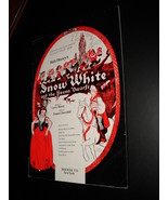 Walt Disney&#39;s Snow White and The Seven Dwarfs Souvenir Album Morey and C... - $15.99