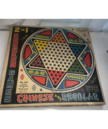 Vintage Ohio Art 2 In 1 Chinese and Regular Checkers Game No 538 - £17.54 GBP