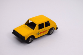 Vintage Tootsietoy VW Volkswagen Rabbit Yellow Die Cast - ₹774.70 INR