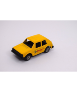 Vintage Tootsietoy VW Volkswagen Rabbit Yellow Die Cast - $168.17 MXN