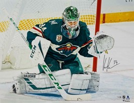 KAAPO KAHKONEN Autographed Minnesota Wild 16&quot; x 20&quot; Photograph FANATICS - £85.72 GBP