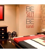 Be Silly, Be Honest, Be Kind - Large - Wall Quote Stencil - £30.22 GBP
