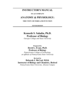 Solution Manual For Anatomy &amp; Physiology The Unity of Form and Function ... - $17.99