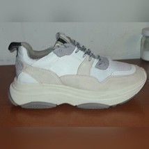 ShuShop Perla Shoes Sz.8.5 Women&#39;s Thick Sole Running Sneaker White - $274.93 MXN