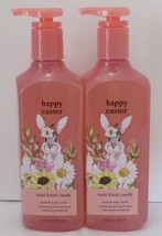 Bath &amp; Body Works Cleansing Gel Hand Soap Set 2 HAPPY EASTER Tutti Frutti Candy - £18.24 GBP