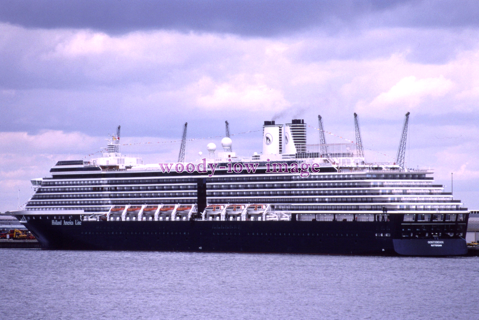 SLXZ254 - Holland America Cruise Liner - Oosterdam - Colour Slide - $2.72