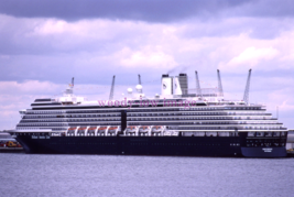 SLXZ254 - Holland America Cruise Liner - Oosterdam - Colour Slide - $2.72